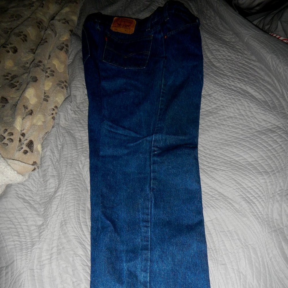 Levi's 506 Blue Jeans  Size 36 x 34